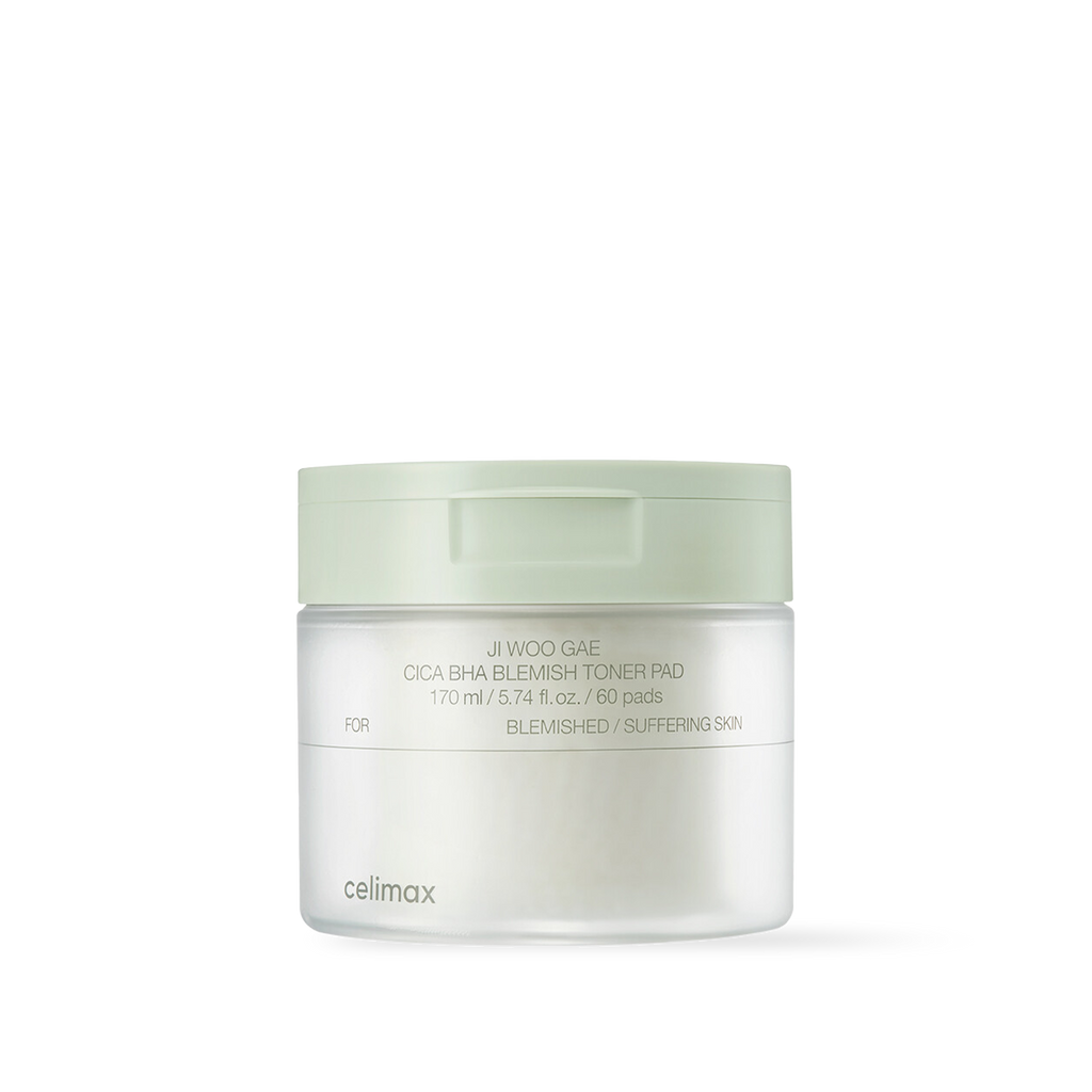 [celimax] Ji Woo Gae Cica BHA Blemish Toner Pad 60pad