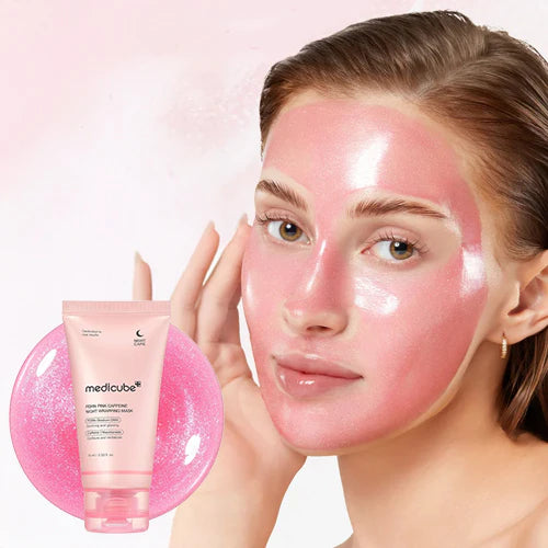 [Medicube] PDRN Pink Caffeine Overnight Wrapping Mask 75ml
