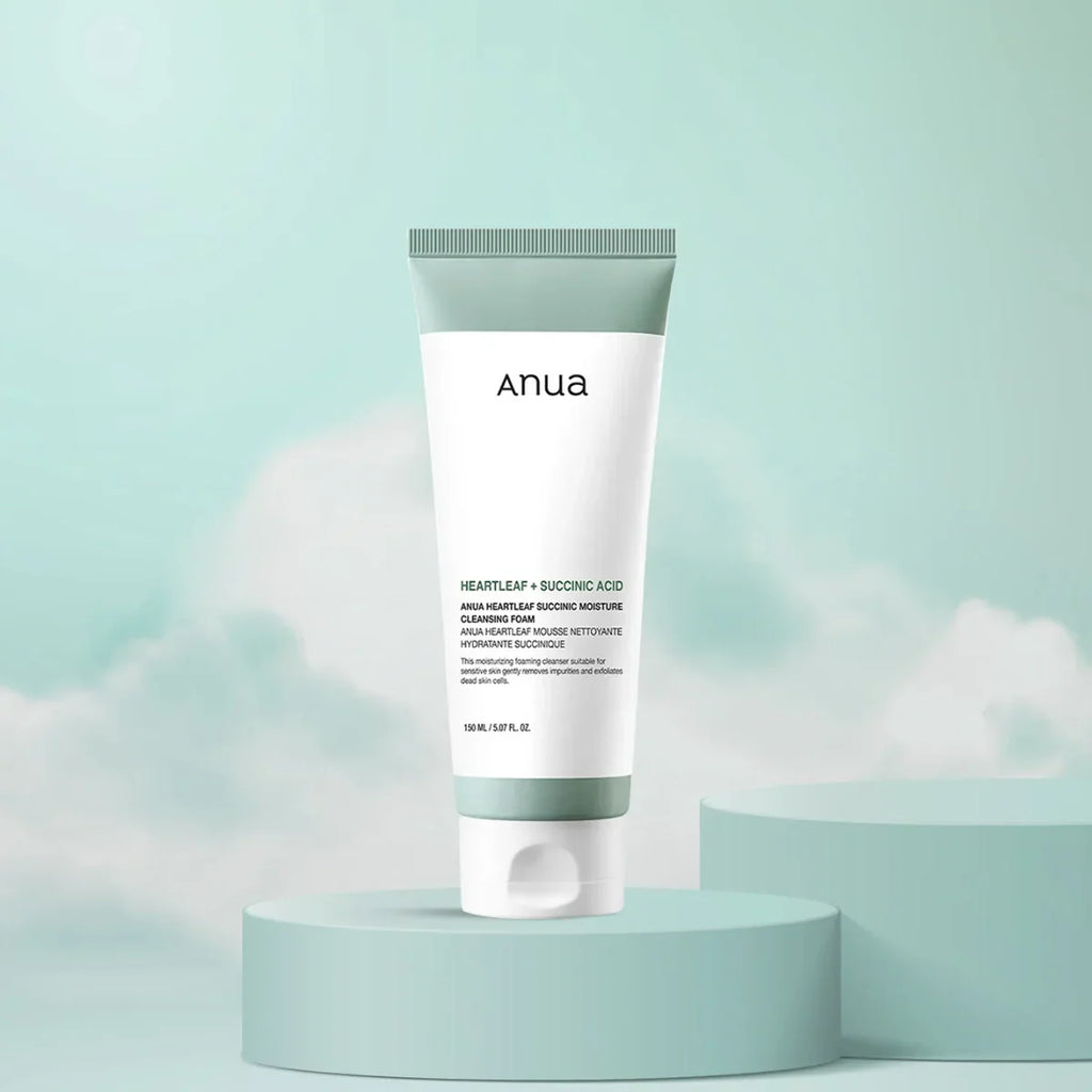 [Anua] HEARTLEAF SUCCINIC MOISTURE CLEANSING FOAM 150ml