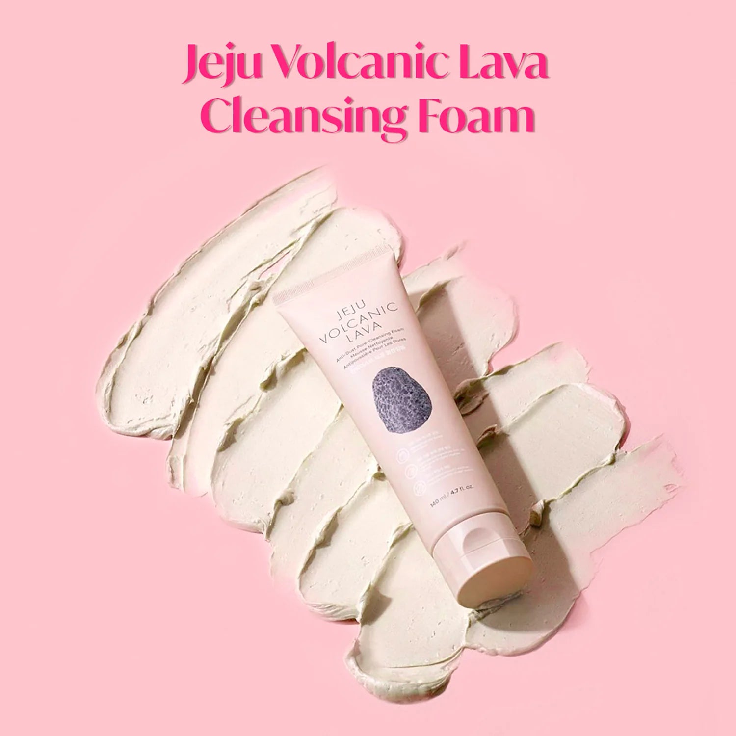 [Thefaceshop] Jeju Volcanic Lava Anti-Dust Pore-Cleansing Foam 140ml