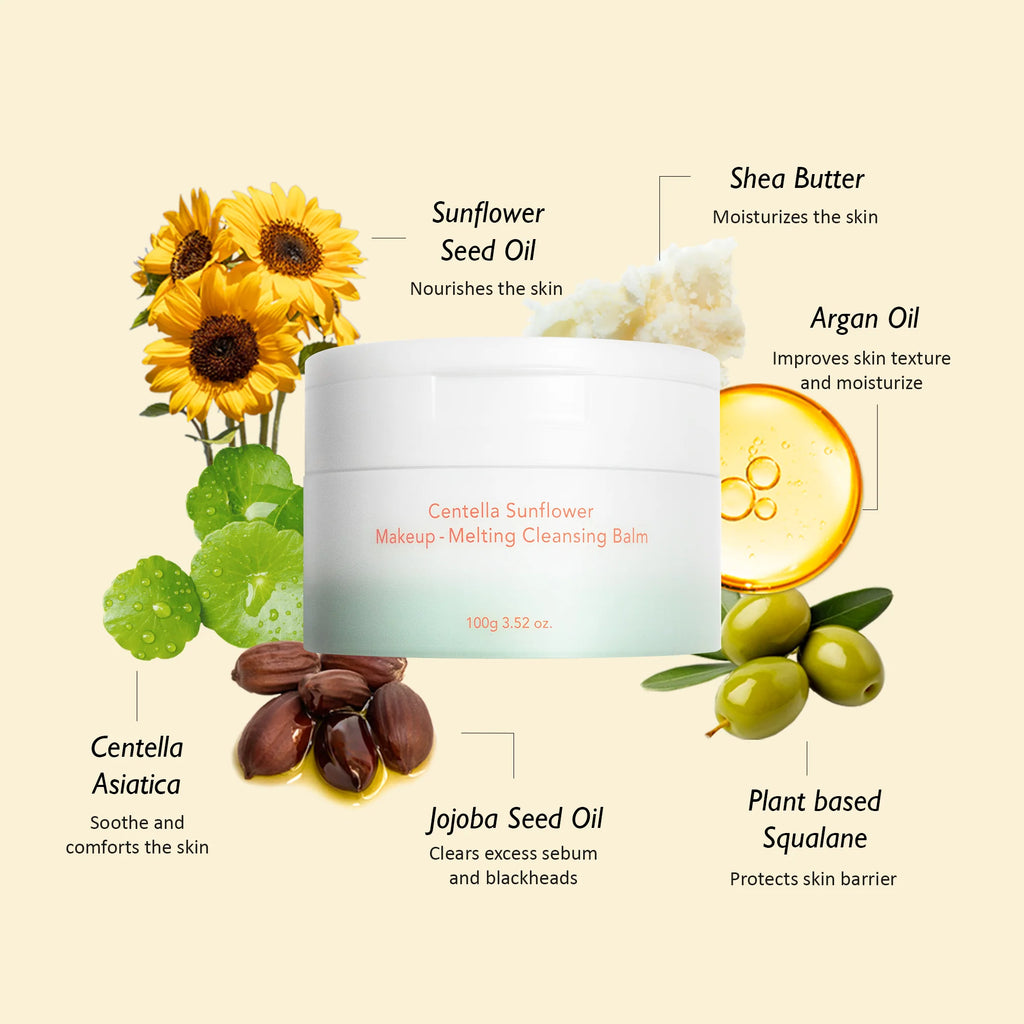 [haruharuwonder] Centella Sunflower Makeup-Melting Cleansing Balm 100g