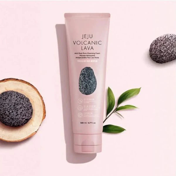 [Thefaceshop] Jeju Volcanic Lava Anti-Dust Pore-Cleansing Foam 140ml