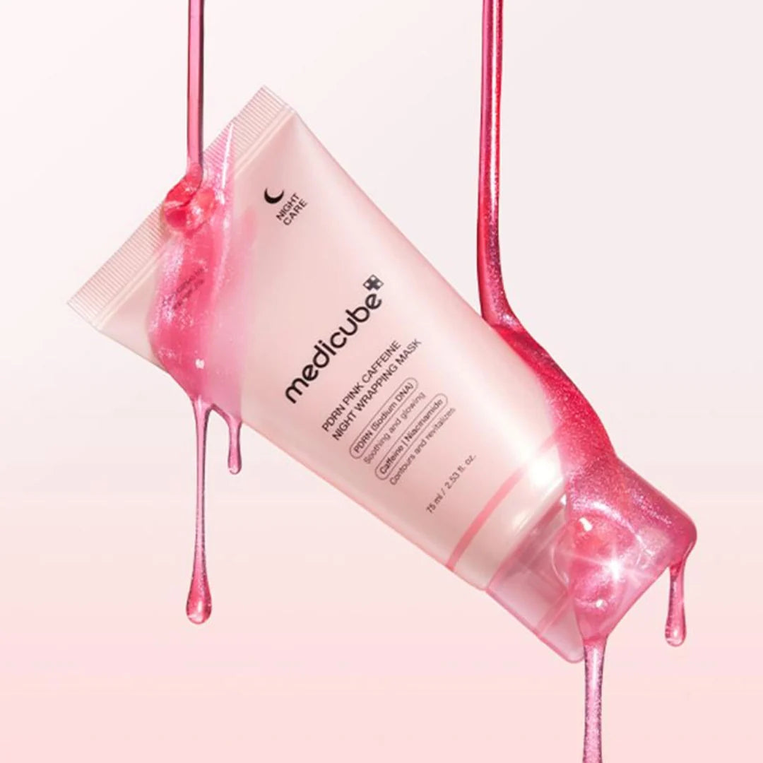 [Medicube] PDRN Pink Caffeine Overnight Wrapping Mask 75ml
