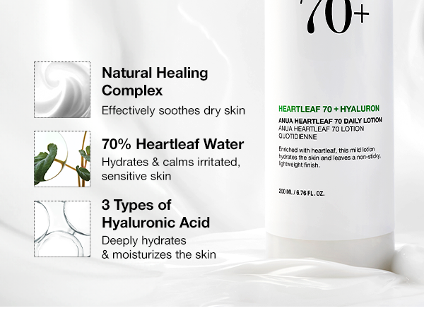 [Anua] Heartleaf 70% Daily Lotion 200ml