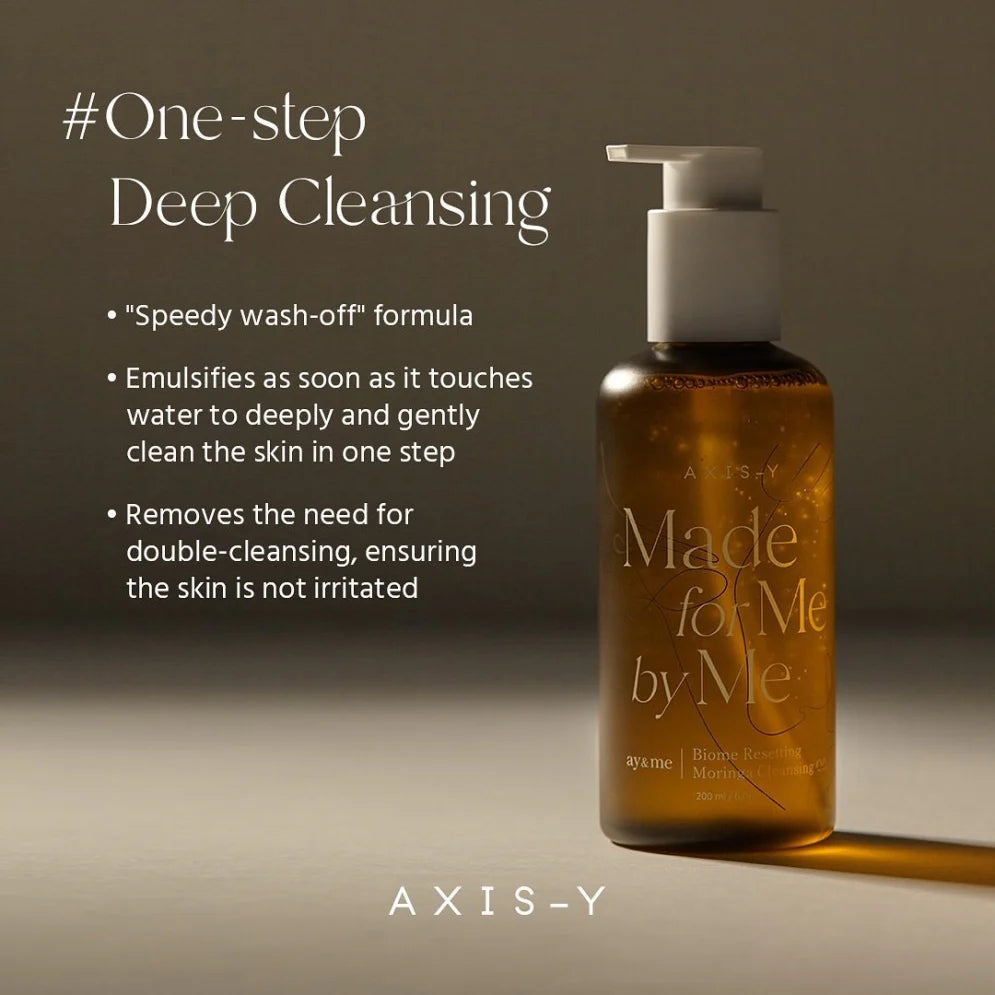[AXIS-Y] Biome Resetting Moringa Cleansing Oil 200ml