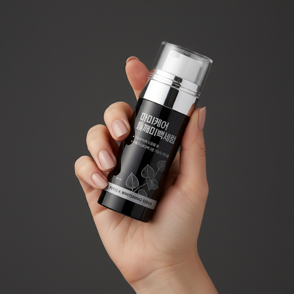 Perilla Whitening Serum - Hand Grab