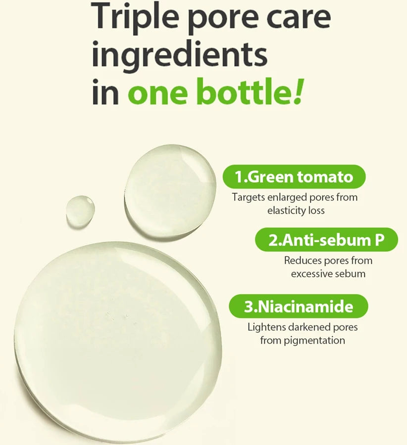 [SUNGBOON EDITOR] Green Tomato Deep Pore Double Cleansing Ampoule Oil 200g
