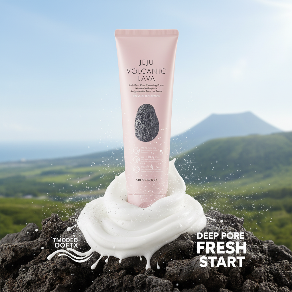 Thefaceshop Jeju Volcanic Lava Cleansing Foam